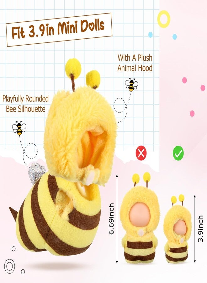 ملابس سيمجوينج بي للدمى الصغيرة مقاس 10 سم، إصدار 4.0، إكسسوارات ملابس رائعة، قبعة نحلة، زي كاواي، ملابس على طراز الحيوانات (بدون دمية). - Image 2